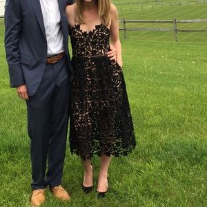 Self-Portrait Azalea Dress - Black - US 8